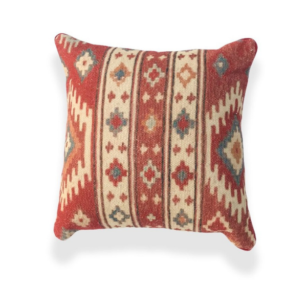 LABRAR - SQUARE CUSHION COVER - ORANGE